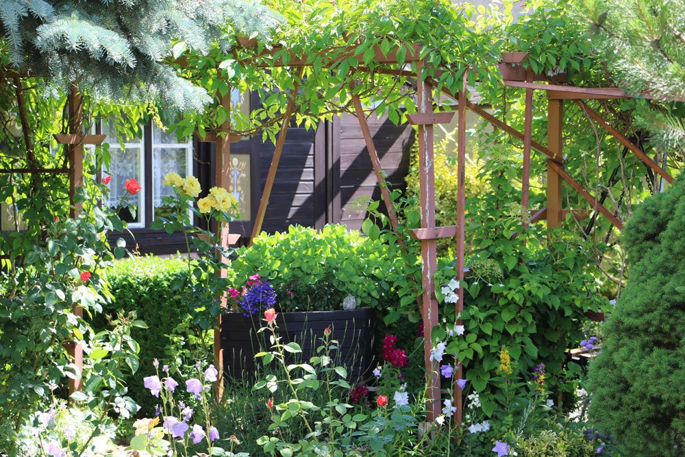 Blühende Garten Sträucher zu jeder Jahreszeit