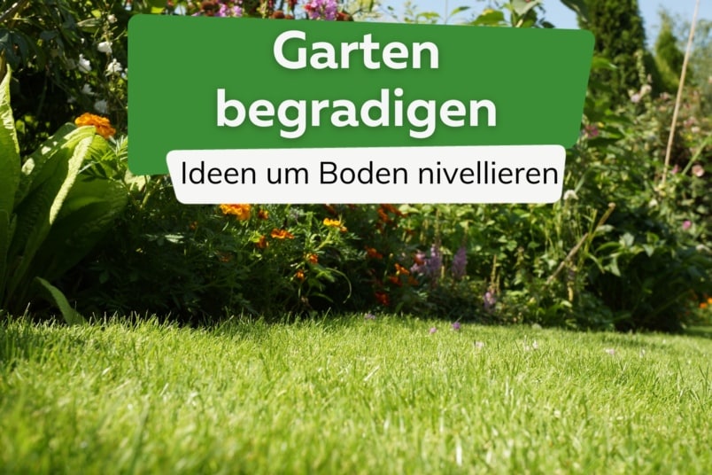 Garten begradigen und nivellieren