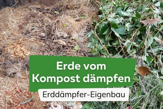 Komposterde dämpfen