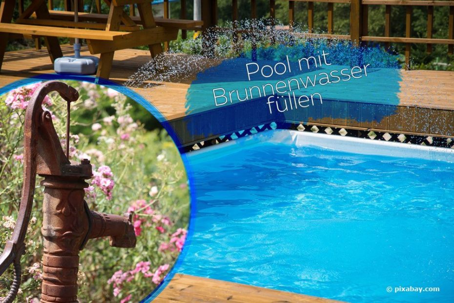Pool Mit Brunnenwasser Klar Bekommen