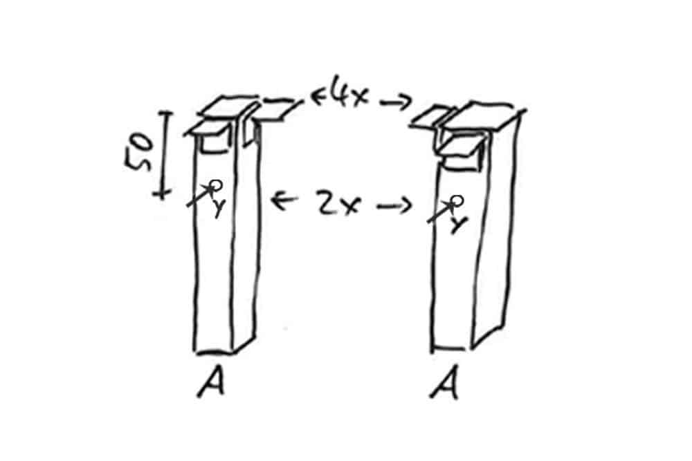 Pergola bauen_Stützen