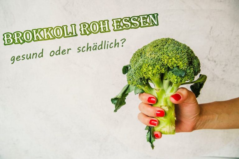 Brokkoli roh essen