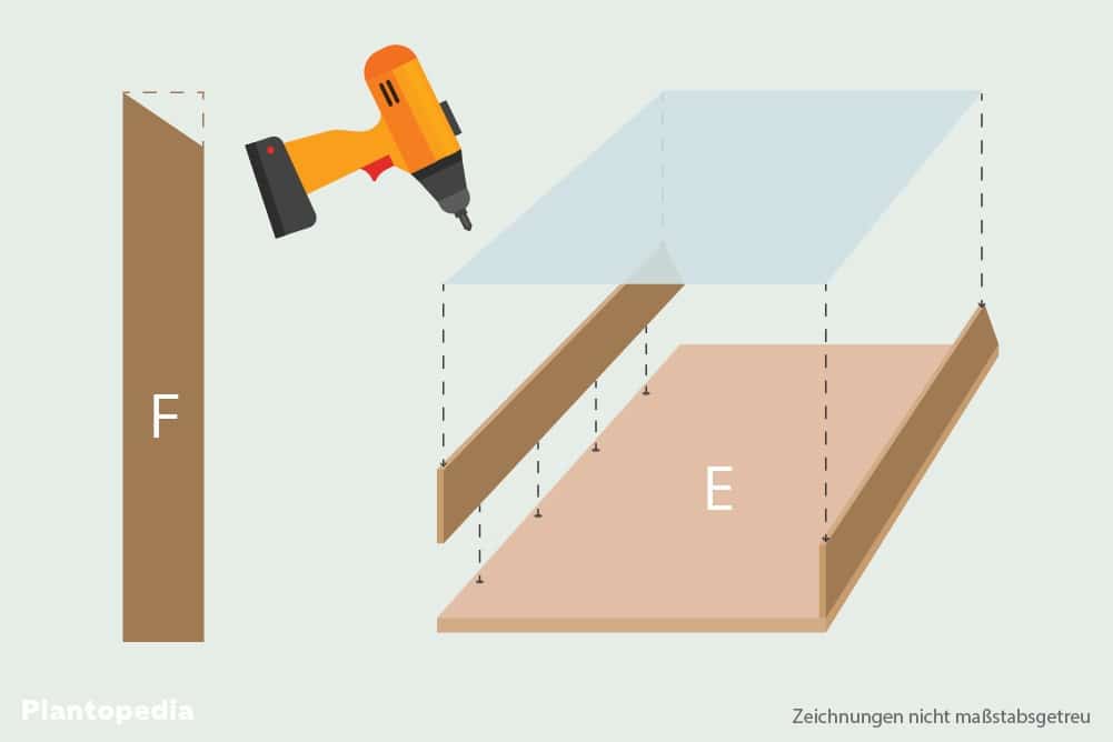 Zuluftschacht für Dörrautomat bauen