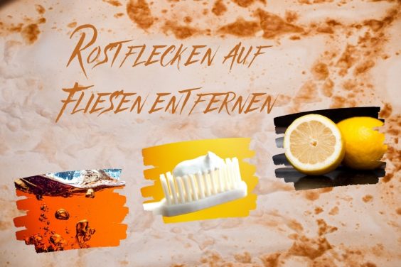 Rostflecken auf Fliesen - Titel