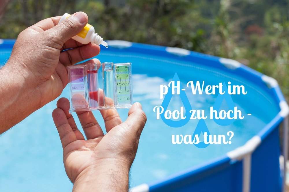 pH-Wert im Pool zu hoch - Titel