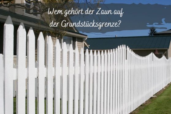 Grundstücksgrenze wem gehört der Zaun Rechts oder links?