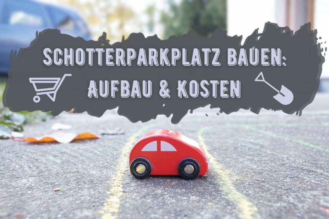 Schotterparkplatz bauen - Titel