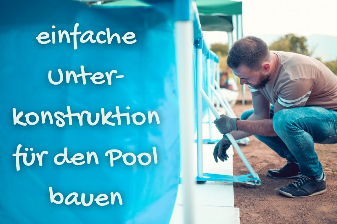 Unterkonstruktion Pool - Titel