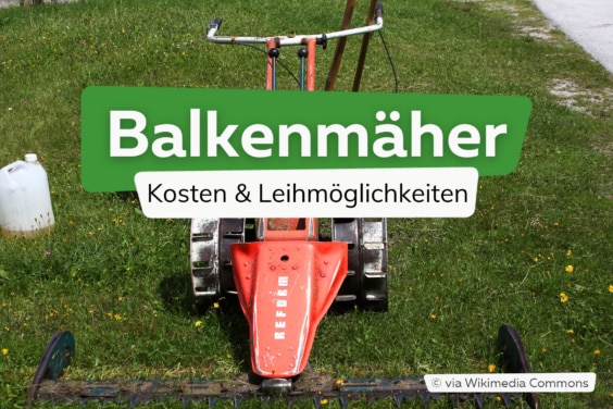 Balkenmäher leihen