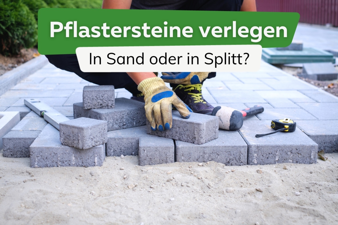 Pflaster Einsanden Bei Regen