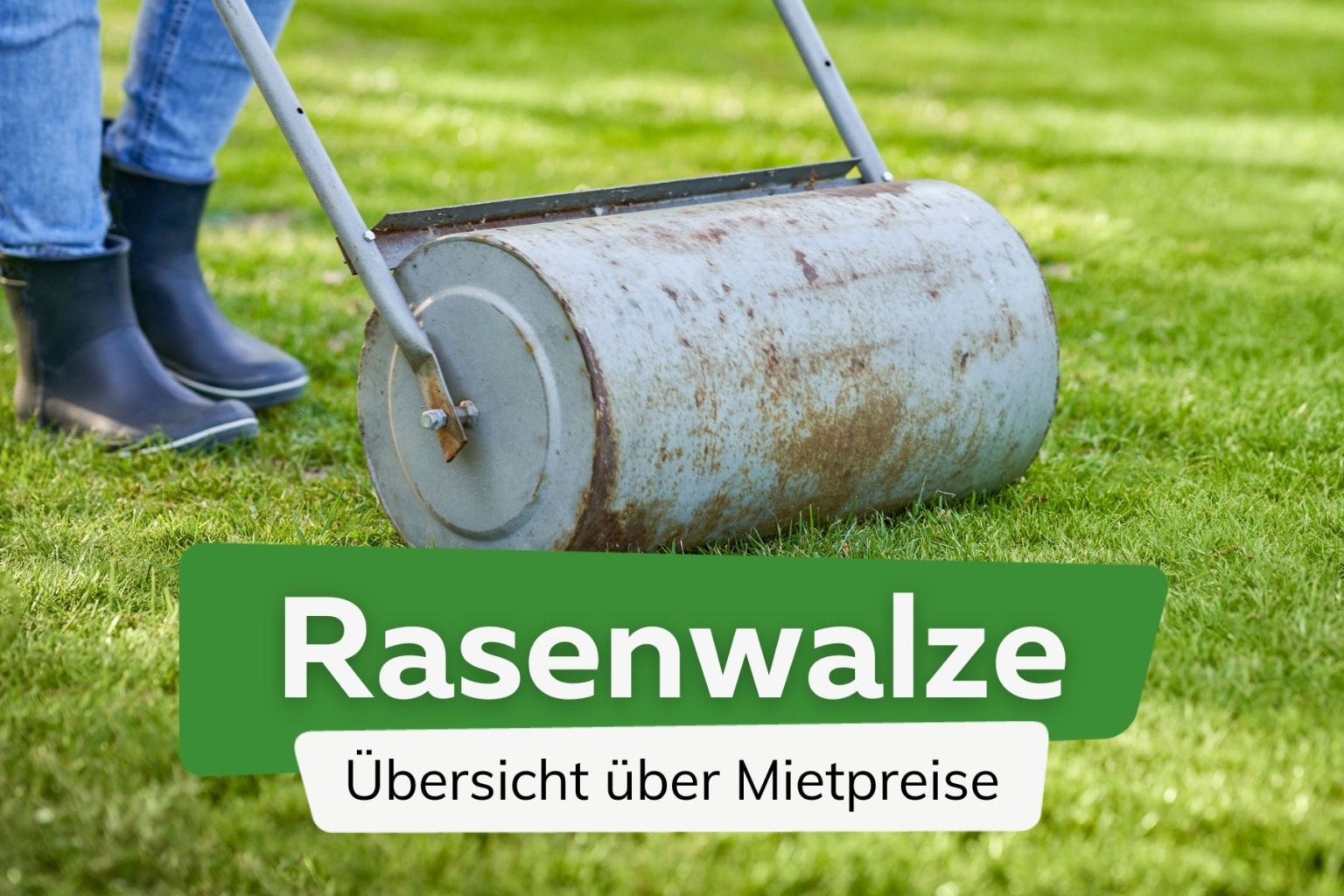 Rasenwalze mieten Anbieter & Preise 2025