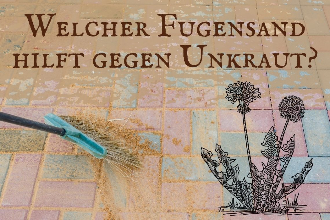 Fugensand gegen Unkraut - Titel