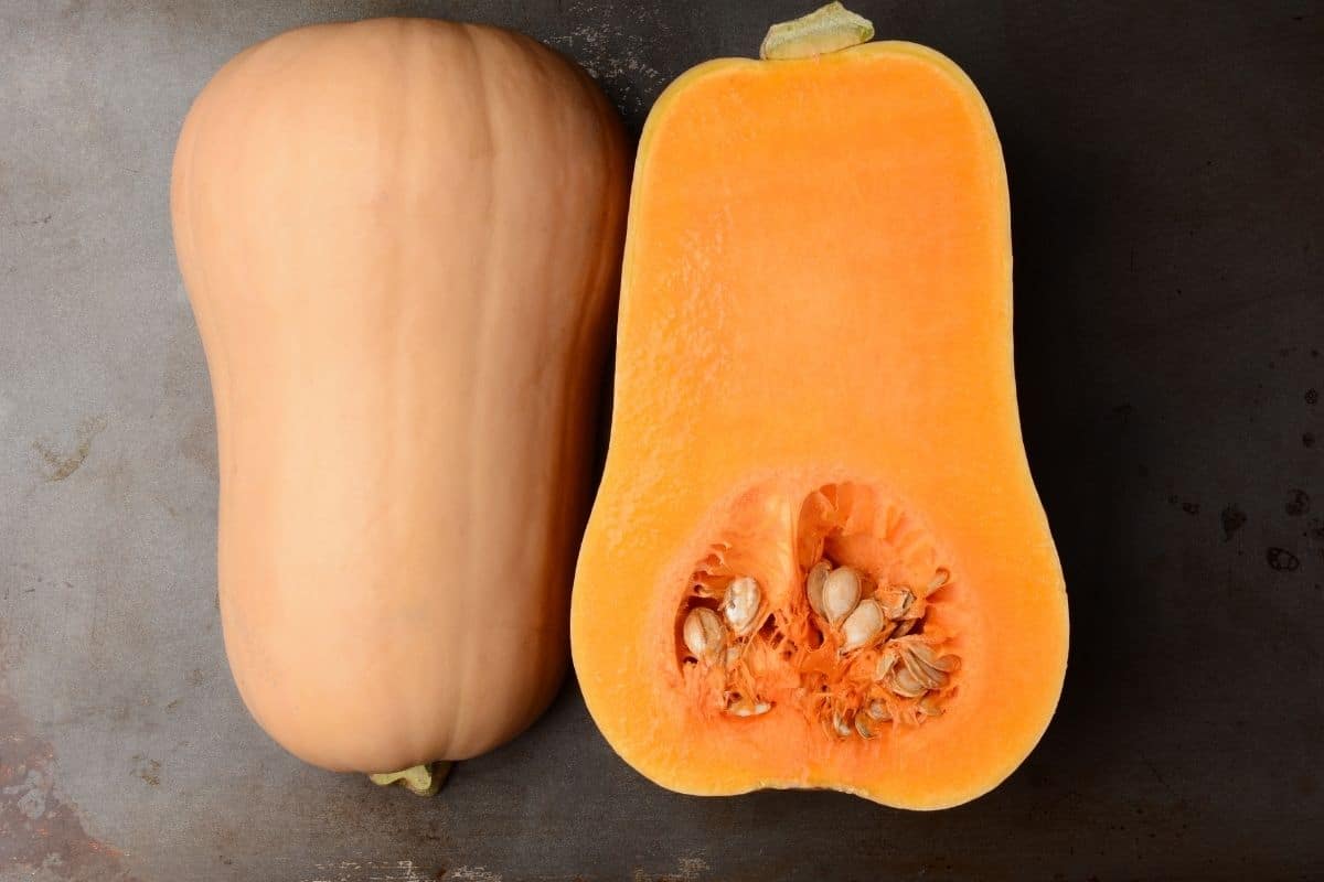 Cucurbita moschata von Innen & Außen