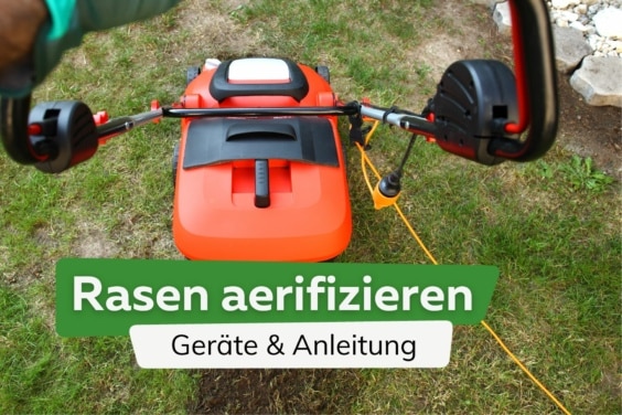 Rasen aerifizieren | Geräte & Anleitung