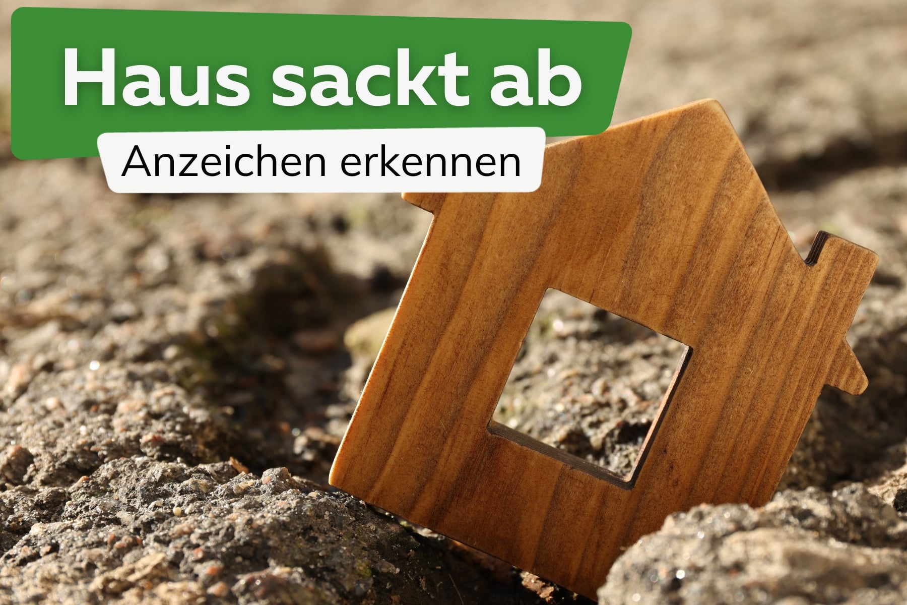 Haus sackt ab: Anzeichen | So lange setzt sich ein Haus