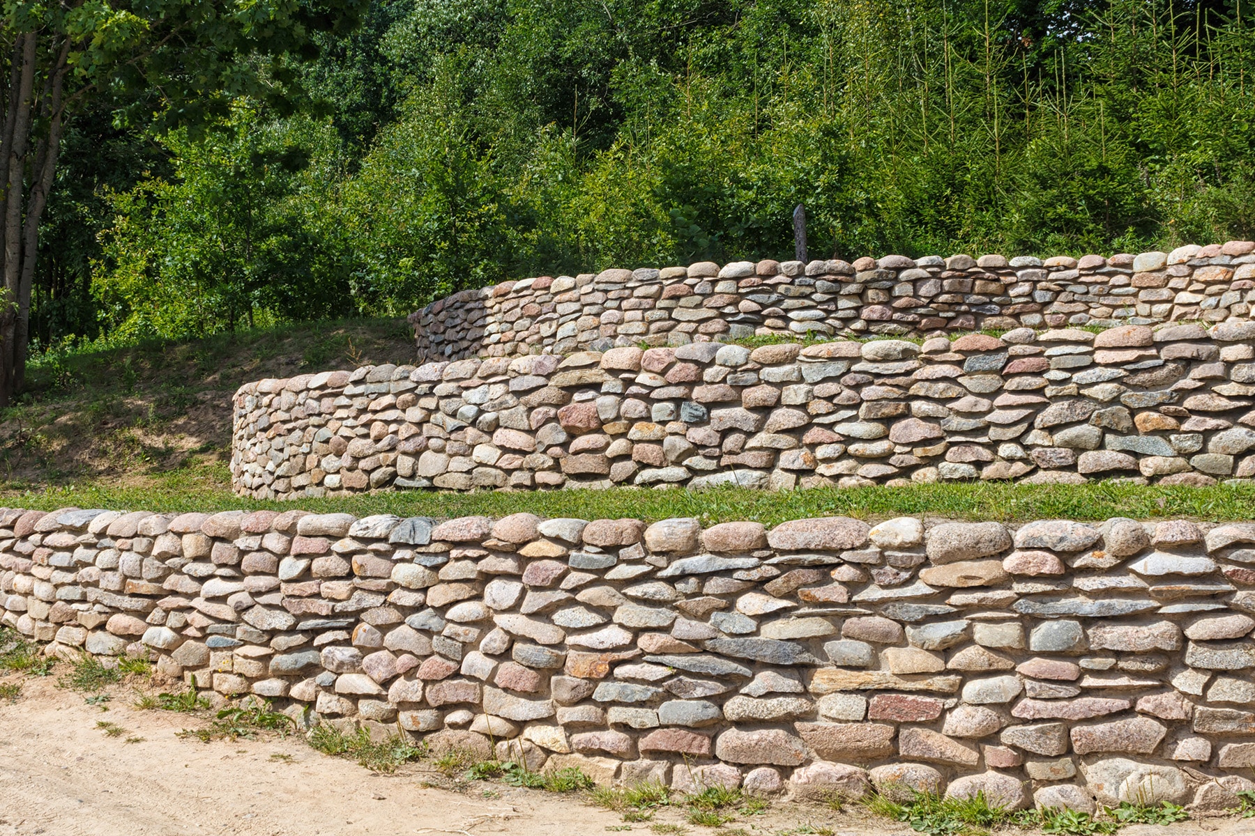 L Steine Als Stutzmauer