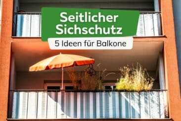 Seitlicher Sichtschutz für Balkone Titel