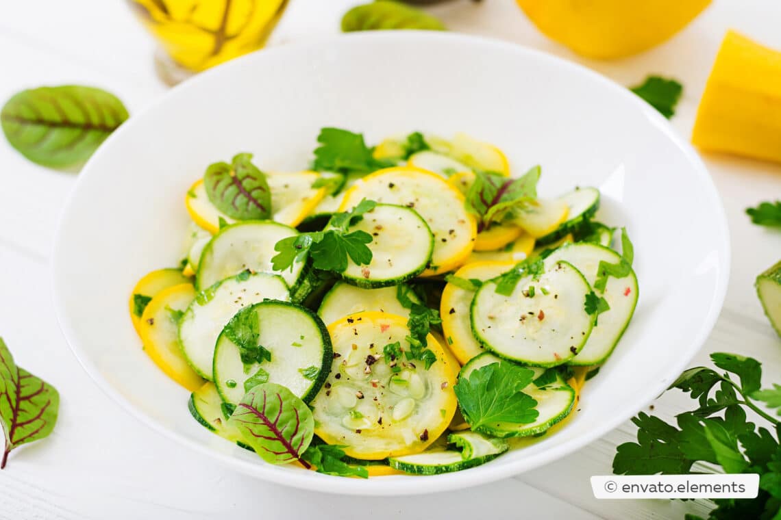 Zucchini-Salat