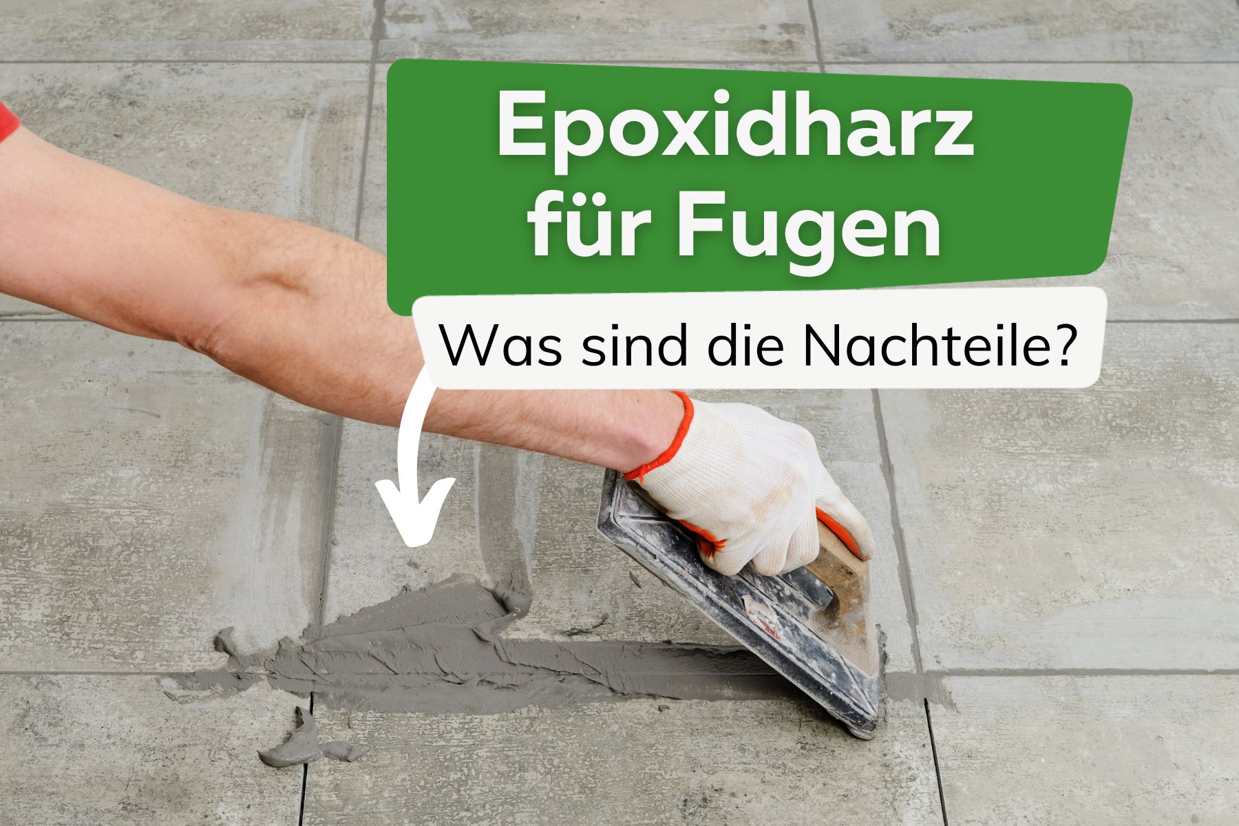 Epoxidharz für Fugen Titel