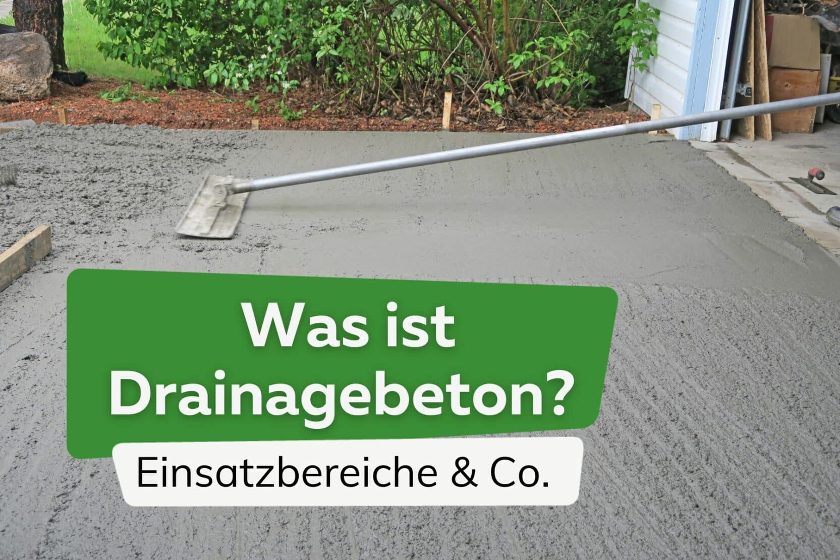 Wieviel Beton für Randsteine benötigt wird
