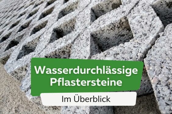 Wasserdurchlässige Pflastersteine Titel