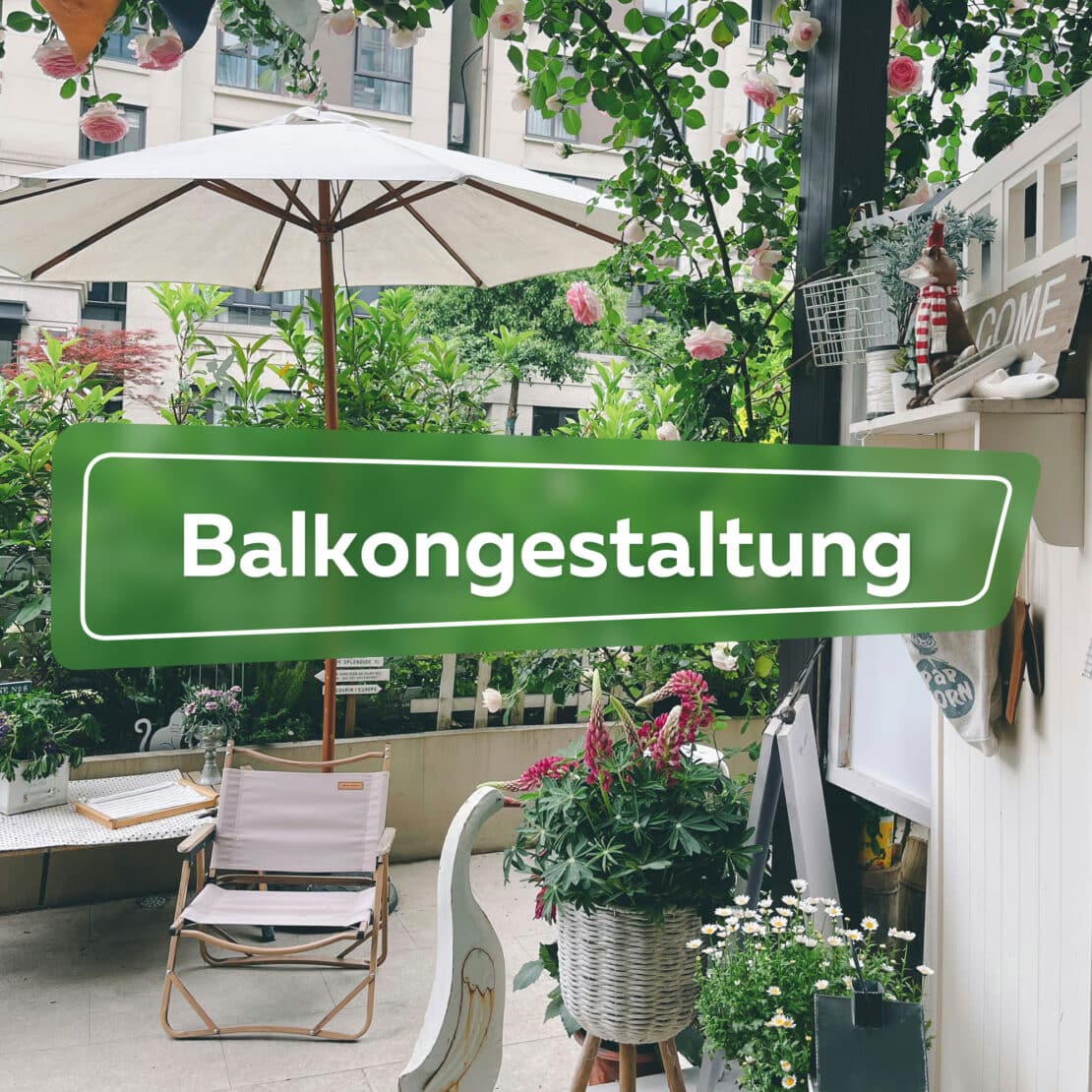 Balkongestaltung