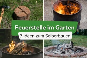 Feuerstelle im Garten selber bauen: 7 Ideen