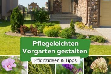 Pflegeleichten Vorgarten gestalten Titel